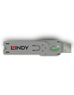 Lindy 40621 bloqueador de puerto Llave de bloqueador de puerto USB tipo A Verde Acrilonitrilo butadieno estireno (ABS) 1 2