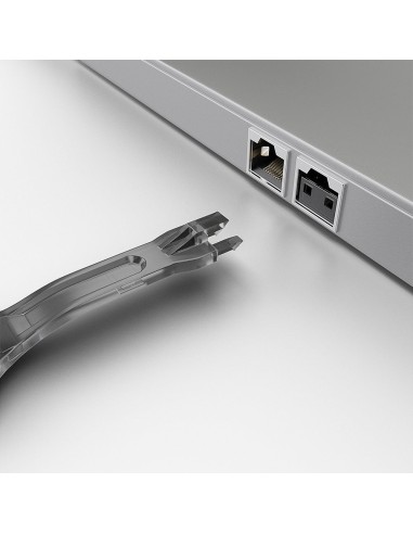 Lindy 40630 bloqueador de puerto Llave de bloqueador de puerto RJ-45 Negro Acrilonitrilo butadieno estireno (ABS) 1 pieza(s)