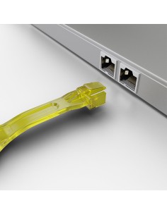 Lindy 40633 bloqueador de puerto Llave de bloqueador de puerto RJ-45 Amarillo Acrilonitrilo butadieno estireno (ABS) 1 pieza(s) 2