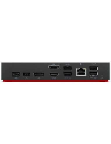 Lenovo ThinkPad Universal Thunderbolt 4 Smart Dock Alámbrico Negro