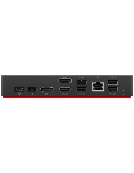 Lenovo ThinkPad Universal Thunderbolt 4 Smart Dock Alámbrico Negro