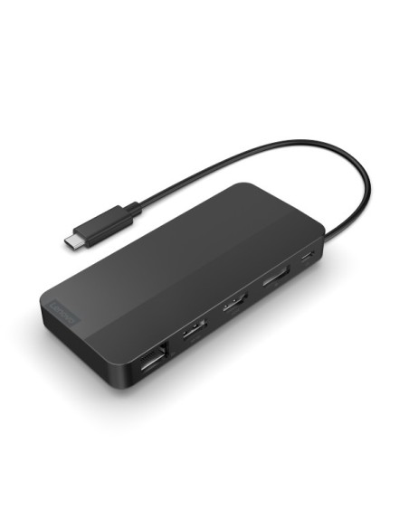 Lenovo 40B90000WW base para portátil y replicador de puertos Alámbrico USB 3.2 Gen 1 (3.1 Gen 1) Type-C Negro