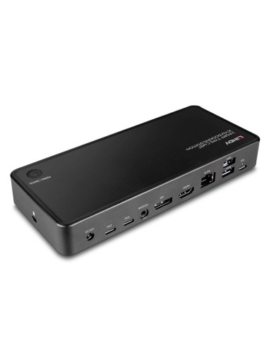 Lindy 43202 interruptor KVM Negro