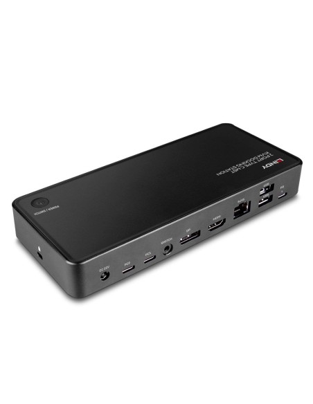 Lindy 43202 interruptor KVM Negro