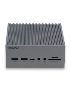 Lindy 43351 base para portátil y replicador de puertos Acoplamiento USB 3.2 Gen 1 (3.1 Gen 1) Type-C Gris 2
