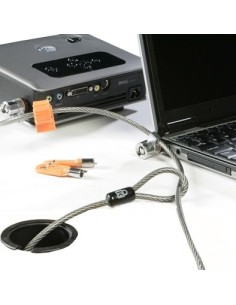 DELL 461-10053 cable antirrobo Acero inoxidable 2,2 m