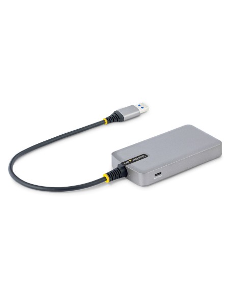 StarTech.com Hub USB de 4 Puertos - USB 3.0 de 5Gbps - Alimentado por el Bus - Concentrador de 4 Puertos USB-A con Alimentación