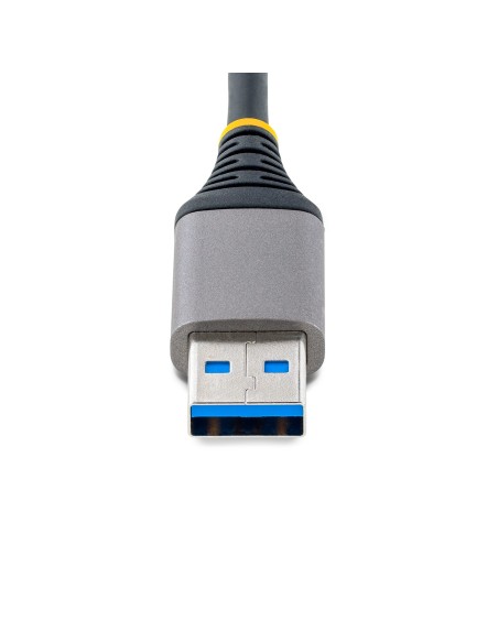 StarTech.com Hub USB de 4 Puertos - USB 3.0 de 5Gbps - Alimentado por el Bus - Concentrador de 4 Puertos USB-A con Alimentación