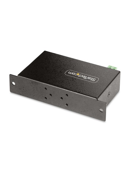 StarTech.com Hub USB Industrial de 4 Puertos Gestionado - Servicio Pesado - Caja de Metal - Protección ESD y Sobretensión -