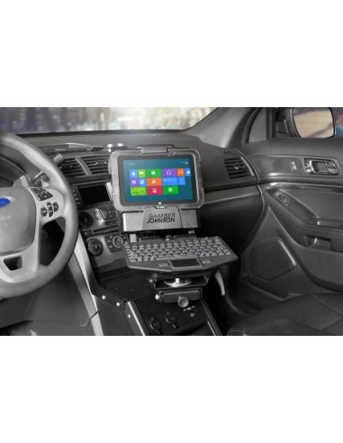 Gamber-Johnson 7160-0861-00 kit de montaje Negro Compuesto, Acero