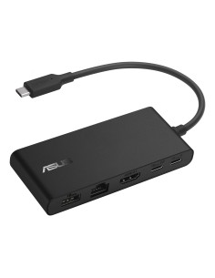 ASUS Dual 4K USB-C Dock DC201 Alámbrico USB 3.2 Gen 2 (3.1 Gen 2) Type-C Negro 2