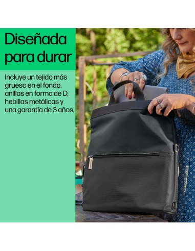 HP Bolso de mano de mochila para ordenador portátil convertible de 14 pulgadas