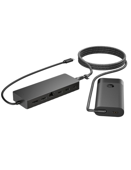 HP Combinación de concentrador USB-C universal y cargador para portátil