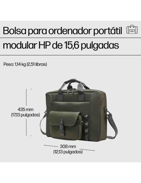 HP Bolsa modular para portátiles de 15,6 pulgadas