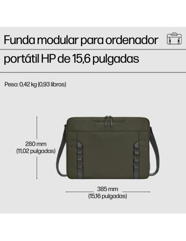 HP Funda modular para ordenador portátil de 15,6 pulgadas