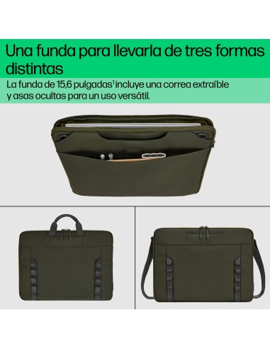 HP Funda modular para ordenador portátil de 15,6 pulgadas