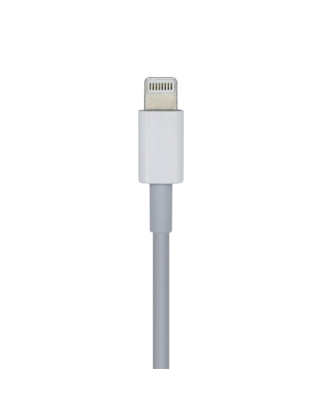 AISENS Cable USB 2.0 USB-С A Lightning PD 2A, Lightning M-USB-С M, Blanco, 20cm