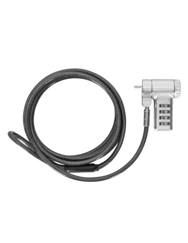 Targus ASP96GLX-S cable antirrobo Plata 2 m