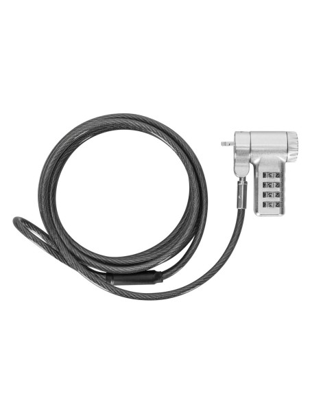 Targus ASP96GLX-S cable antirrobo Plata 2 m