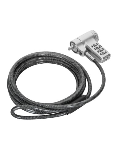 Targus ASP96GLX-S cable antirrobo Plata 2 m