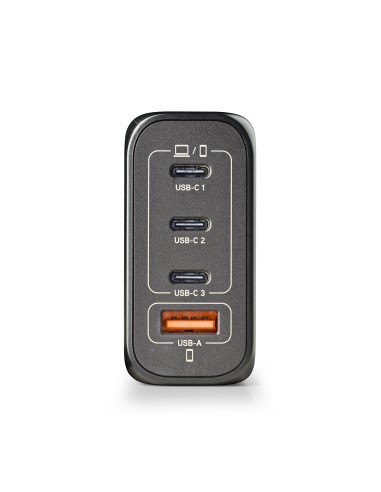 NGS BUD 140W Universal Negro Corriente alterna Carga rápida Interior