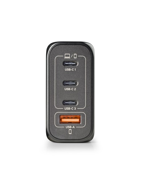 NGS BUD 140W Universal Negro Corriente alterna Carga rápida Interior