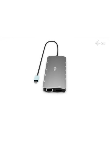 i-tec Metal USB-C Nano 3x Display Dock, 2x HDMI 1x USB-C video + Power Delivery 140W