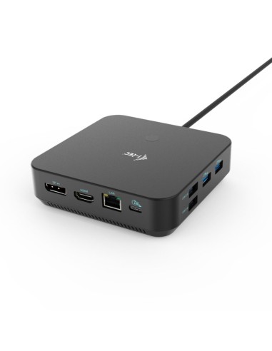 i-tec USB-C HDMI Dual DP Docking Station with Power Delivery 100 W + Universal Charger 100 W