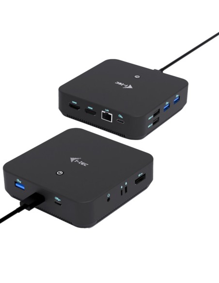i-tec USB-C DP Dual HDMI Docking Station with Power Delivery 100 W