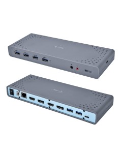 i-tec USB 3.0   USB-C   Thunderbolt 3 Dual Display Docking Station 2
