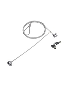Conceptronic CNBSLOCK15T cable antirrobo Plata 1,5 m