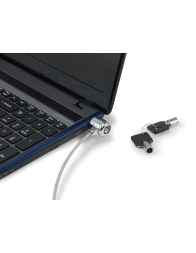 Conceptronic CNBSLOCK15T cable antirrobo Plata 1,5 m