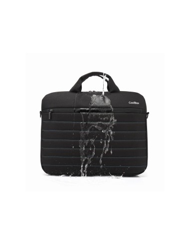 CoolBox MALETIN PORTATIL 14" NEGRO IMPERMEABLE