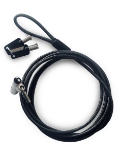 Urban Factory Securitee cable antirrobo Negro 2 m