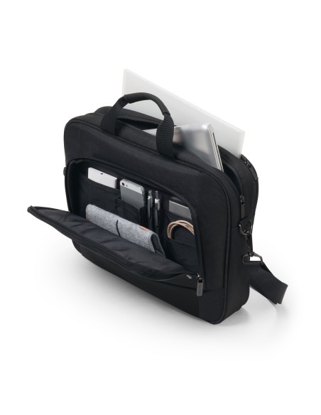 DICOTA Eco Top Traveller BASE 35,8 cm (14.1") Maletín Toploader Negro