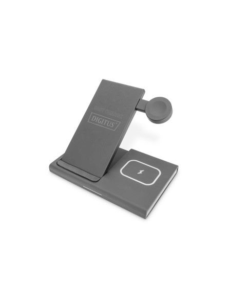 Digitus Estación de carga 3 en 1, plegable, inalámbrica
