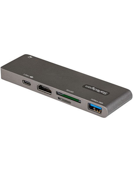 StarTech.com Adaptador Multipuertos USB C para MacBook Pro Air - Docking Station USB Tipo C a HDMI 4K - con PD de 100W