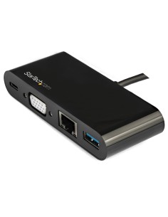 StarTech.com Docking Station USB-C para Portátiles - Mini Replicador de Puertos para Monitor VGA 1080p - Entrega de 2
