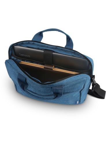 Lenovo GX40Q17230 maletines para portátil 39,6 cm (15.6") Maletín Toploader Azul