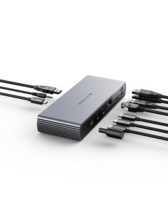 Targus HDTB4D-EU base para portátil y replicador de puertos Acoplamiento Thunderbolt 4 Gris 2