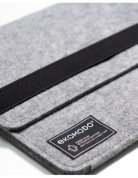 EKOMODO HR-003 maletines para portátil 33 cm (13") Funda Negro, Gris