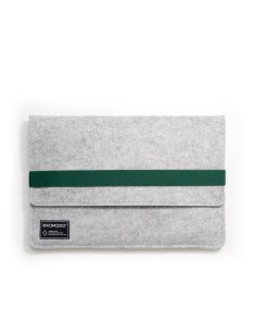 EKOMODO HR-004 maletines para portátil 33 cm (13") Funda Verde, Gris