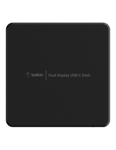 Belkin USB-C Dual Display Docking Station USB 3.2 Gen 1 (3.1 Gen 1) Type-C Negro