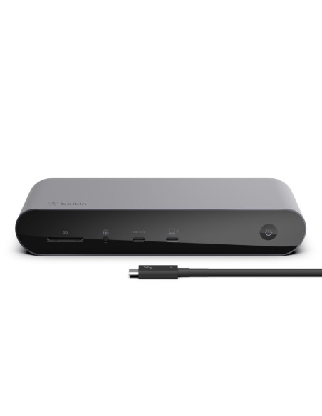 Belkin Thunderbolt 4 Dock Pro Alámbrico Negro