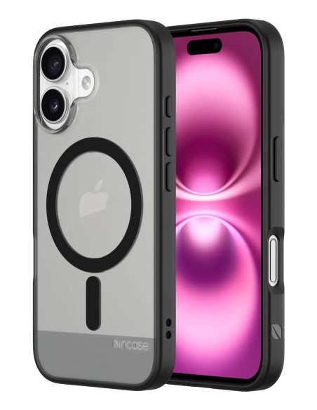 Incase INPH190401-BLK funda para teléfono móvil 15,5 cm (6.1") Negro, Translúcido