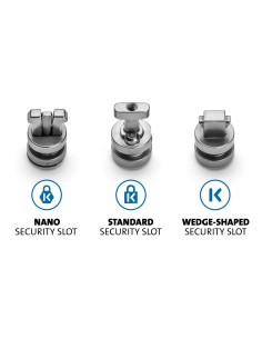 Kensington Kit de anclajes de seguridad ClickSafe para ranuras universales