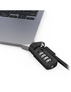 Compulocks MBALDG04CL cable antirrobo Plata 2