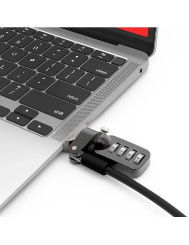 Compulocks MBALDG04CL cable antirrobo Plata