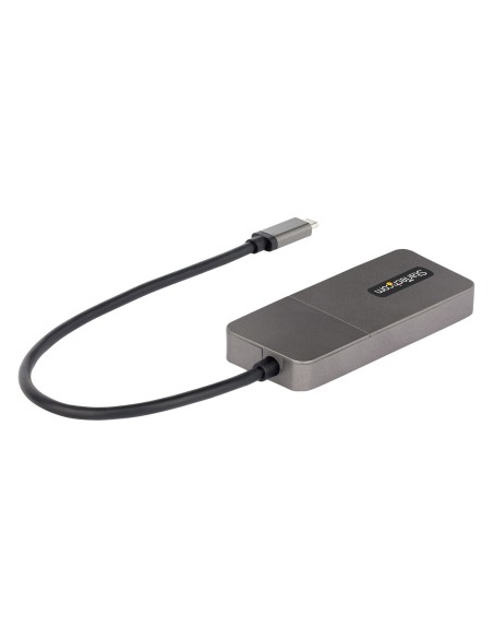 StarTech.com Adaptador USB-C de 3 Puertos Multimonitor - Hub MST USB Tipo C a 3 Puertos HDMI - Divisor Multiplicador DP Triple