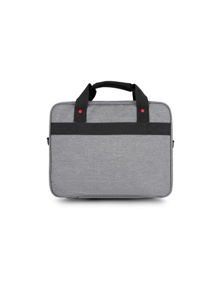 Urban Factory Mixee 35,6 cm (14") Maletín Gris, Rosa